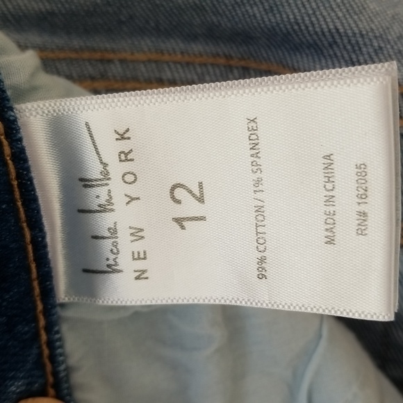 Super Deal! Nicole Miller Nomad High Rise Relaxed Boyfriend jeans, size 12 - Picture 4 of 6